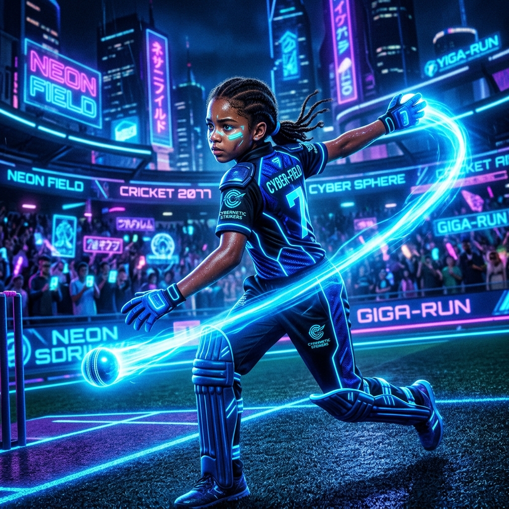 Fielding in neon